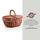 Alternate image 11 for Picnic Time&reg; Country Picnic Basket in Red