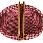Alternate image 7 for Picnic Time&reg; Country Picnic Basket in Red