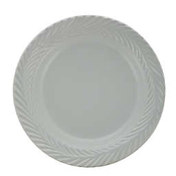 Bee & Willow™ Asheville Vine Leaf Salad Plate in Grey
