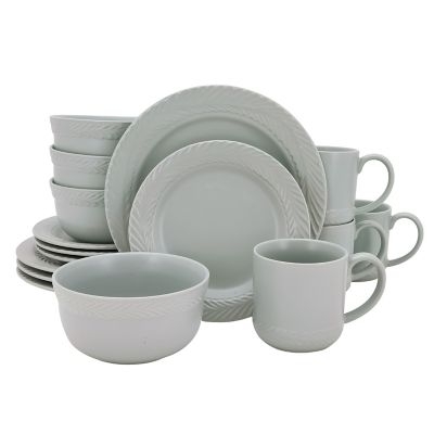 Bee &amp; Willow&trade; Asheville 16-Piece Dinnerware Set in Grey