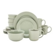 Bee &amp; Willow&trade; Asheville 16-Piece Dinnerware Set in Green
