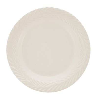 Bee &amp; Willow&trade; Asheville Vine Leaf Salad Plate in Cream