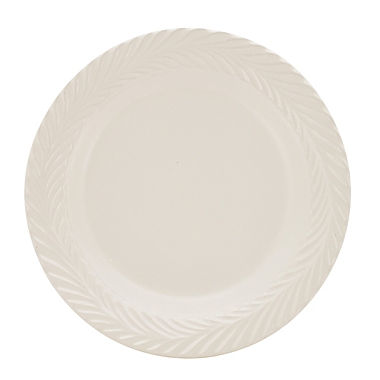 Bee &amp; Willow&trade; Asheville Vine Leaf Salad Plate in Cream. View a larger version of this product image.