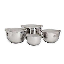 Our Table™ Stainless Steel Mixing Bowls with Lids (Set of 4)