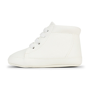 JuJuBe&reg; Eco Steps Size 3-6M Sneaker in Snowy White. View a larger version of this product image.