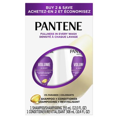 Pantene Pro-V 22.4 oz. 2-Pack Volume & Body Shampoo and Conditioner. View a larger version of this product image.