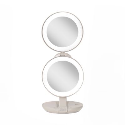 Zadro 1x 10x Led Lighted Travel Mirror, Best Lighted Magnifying Travel Mirror