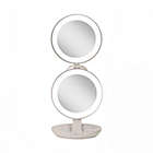 Alternate image 0 for Zadro&reg; 1x/10x LED Lighted Travel Mirror in White