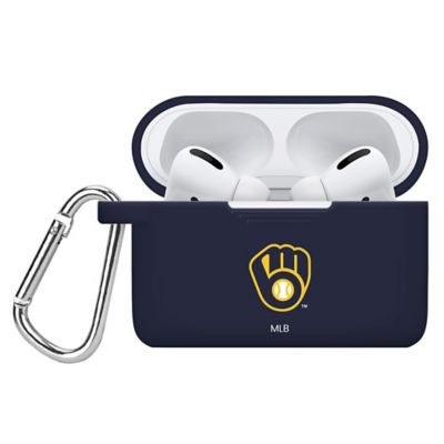MLB Milwaukee Brewers Silicone Cover for Apple AirPods Pro&reg; Charging Case