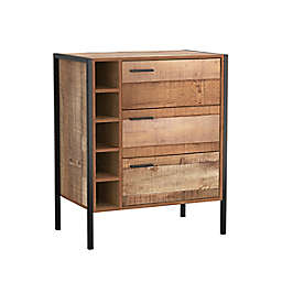 Atlantic® Loft & Luv™ Montana Bar Cabinet in Rustic Wood