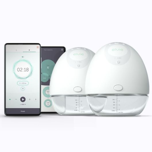 Elvie® Wearable Double Electric Breast Pump – buybuy BABY