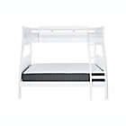 Alternate image 3 for Presidio Twin/Full Bunk Bed in White