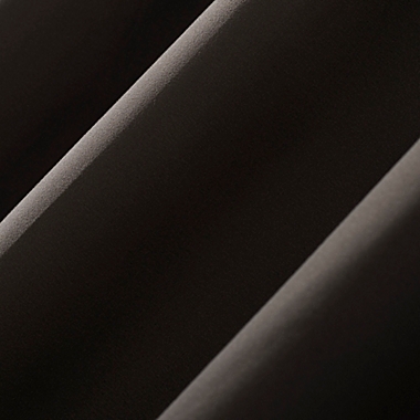 Sun Zero&reg; Cyrus Thermal Total Blackout 84-Inch Grommet Curtain Panel in Cocoa (Single). View a larger version of this product image.