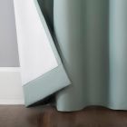 Alternate image 3 for Sun Zero&reg; Cyrus 96-Inch Back Tab 100% Blackout Window Curtain Panel in Mineral (Single)