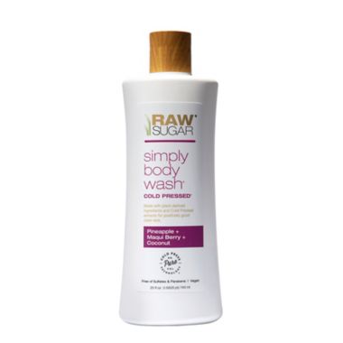 Raw Sugar&reg; 25 fl. oz. Simply Body Wash&trade; in Pineapple + Maqui Berry + Coconut. View a larger version of this product image.