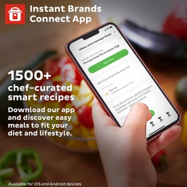 Instant Pot&reg; Duo&trade; Plus 6 qt. Whisper Pressure Cooker in Stainless Steel. View a larger version of this product image.