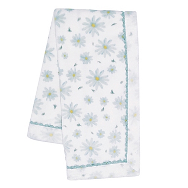 Lambs &amp; Ivy&reg; Sweet Daisy Lovey White Flower Plush Security Blanket. View a larger version of this product image.