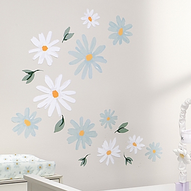 Lambs &amp; Ivy&reg; Sweet Daisy 17-Piece Wall Decals. View a larger version of this product image.