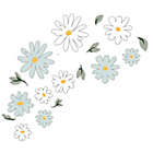Alternate image 0 for Lambs &amp; Ivy&reg; Sweet Daisy 17-Piece Wall Decals