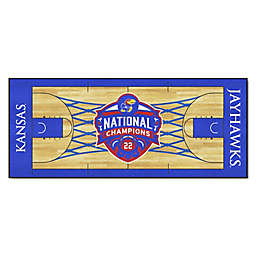 University of Kansas 2022 National Champions 2'6 x 6' Basketball Court Runner