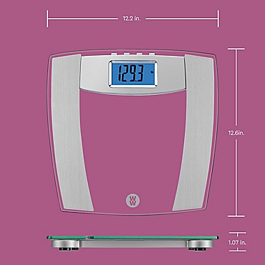 Weight Watchers&reg; by Conair&trade; Body Analysis Glass Bathroom Scale. View a larger version of this product image.