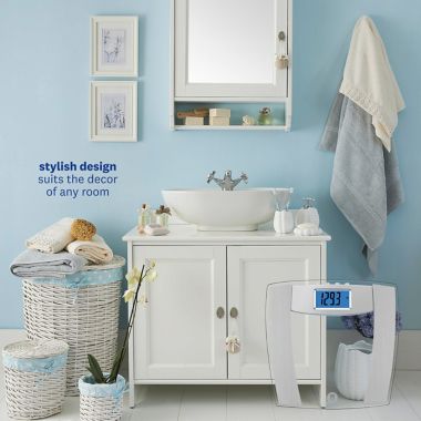 Weight Watchers&reg; by Conair&trade; Body Analysis Glass Bathroom Scale. View a larger version of this product image.
