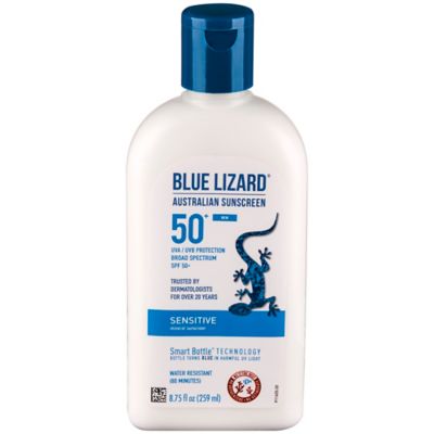 Blue Lizard&reg; Australian Sunscreen 8.75 oz. Sensitive Mineral Sunscreen Lotion SPF 50+