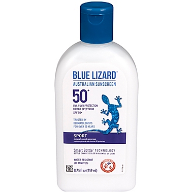 Blue Lizard&reg; Australian Sunscreen 8.75 oz. Sport Mineral-Based Sunscreen Lotion SPF 50+. View a larger version of this product image.