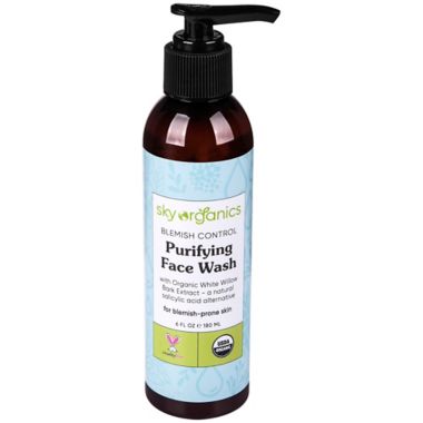 Sky Organics&trade; 6 fl. oz. Blemish Control Purifying Face Wash. View a larger version of this product image.