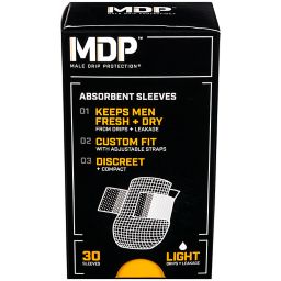 Male Drip Protection™ 30-Count Absorbent Sleeves