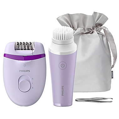 Philips Satinelle Essential Corded Compact Epilator in Lavender. View a larger version of this product image.