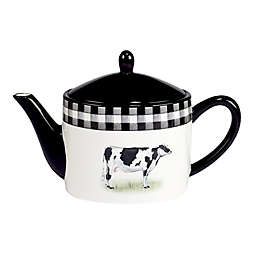 Certified International On the Farm 40 oz. Teapot