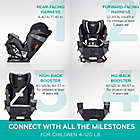 Alternate image 10 for Evenflo&reg; All4One&trade; DLX All-In-One Convertible Car Seat with SensorSafe in Kingsley Black