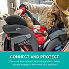 Alternate image 13 for Evenflo&reg; All4One&trade; DLX All-In-One Convertible Car Seat with SensorSafe in Kingsley Black