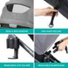 Alternate image 8 for Evenflo&reg; Pivot&trade; Vizor Travel System in Chasse
