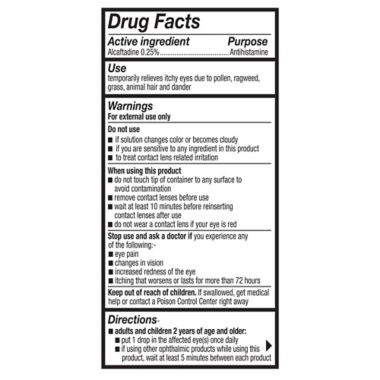 Lastacaft&reg; 2-Pack 0.17 fl. oz. Allergy Relief Eyedrops. View a larger version of this product image.