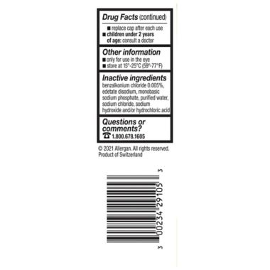 Lastacaft&reg; 2-Pack 0.17 fl. oz. Allergy Relief Eyedrops. View a larger version of this product image.