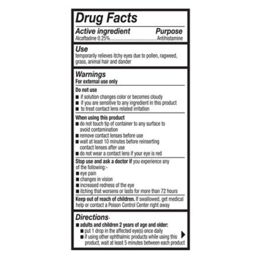 Lastacaft&reg; 0.17 fl. oz. Allergy Relief Eyedrop. View a larger version of this product image.