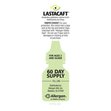 Lastacaft&reg; 0.17 fl. oz. Allergy Relief Eyedrop. View a larger version of this product image.