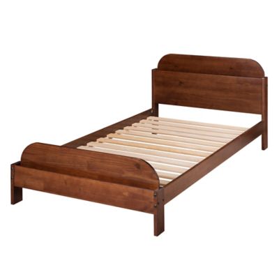 Forest Gate&trade; Modern Bookcase Twin Bed in Walnut