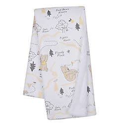 Lambs & Ivy® Pooh and the Hundred Acre Woods Baby Blanket in White