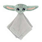 Alternate image 2 for Lambs &amp; Ivy&reg; Star Wars Baby Yoda Lovey Plush Security Blanket &amp; Door Pillow Set