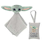 Alternate image 0 for Lambs &amp; Ivy&reg; Star Wars Baby Yoda Lovey Plush Security Blanket &amp; Door Pillow Set