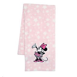 Lambs & Ivy® Minnie Mouse Stars Baby Blanket in Pink
