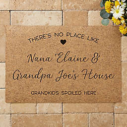 No Place Like 18" x 27" Synthetic Coir Grandparents Doormat