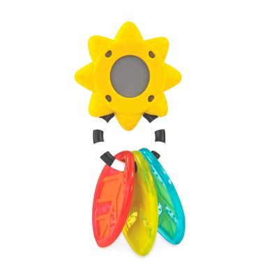 Sassy&reg; Eco Sunshine Shake & Teethe Rattle. View a larger version of this product image.