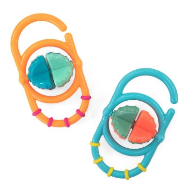 Sassy&reg; Eco Shake & Spin Rattles. View a larger version of this product image.
