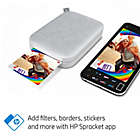 Alternate image 3 for HP&reg; Sprocket Portable 2&quot; x 3&quot; Instant Photo Printer in White