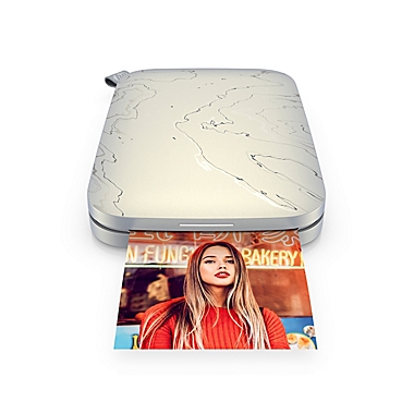HP&reg; Sprocket Select Portable Instant Photo Printer in White. View a larger version of this product image.