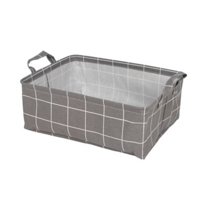 Simply Essential&trade; Fabric Storage Bin with Handles